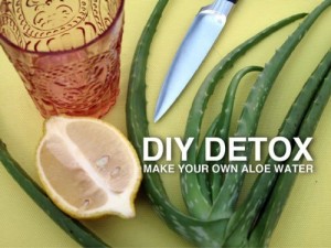 DETOX WATER - Aloe water