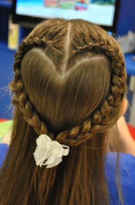 French Braided Bun - Hairstyle