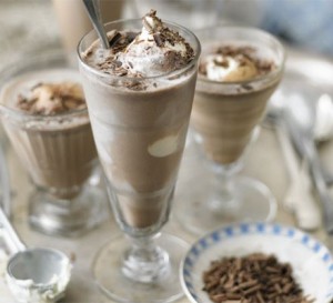 Summer drinks - Mocha Milkshake