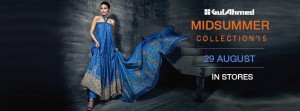 Gul Ahmed Midsummer Collection 2015-Fashion ki Batain