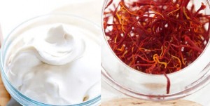 sun Tan Removal-Fresh Cream and Saffron Face Pack