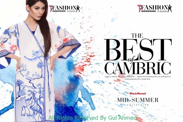 Gul Ahmed Mid summer Collection 2015