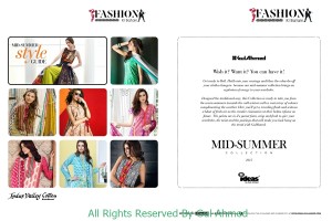 Gul Ahmed Mid summer Collection 2015