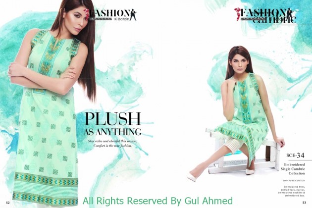 Gul Ahmed Mid summer Collection 2015