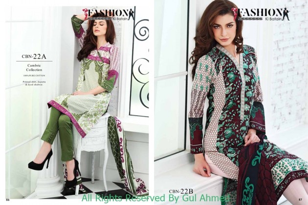 Gul Ahmed Mid summer Collection 2015