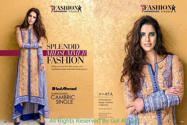 Gul Ahmed Mid Summer Collection 2015