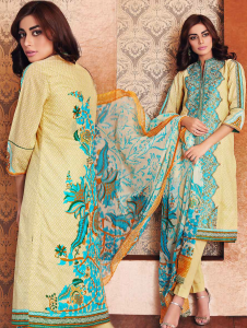 Gul Ahmed Midsummer Collection 2015-Fashion ki Batain