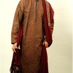 Maroon-Colour-embroidered-Kurta-Pajama
