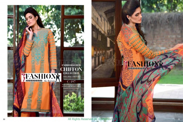 Gul Ahmed - Women Dressing Collection 2015