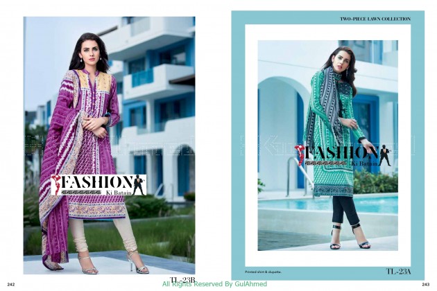 Gul Ahmed - Women Dressing Collection 2015