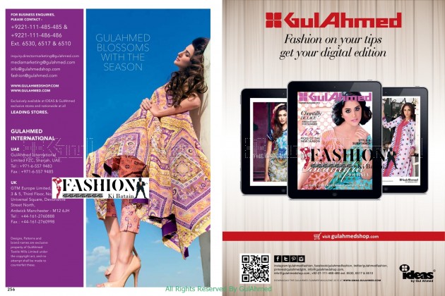 Gul Ahmed - Women Dressing Collection 2015