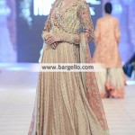 latest pakistani fashion trends – Angrakha style dress for Special Occasions