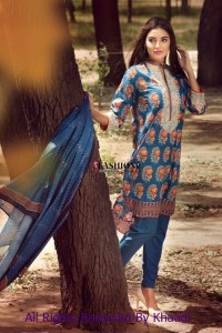 Khaadi Cambric Autumn Collection 2015 - Khaadi Eid Collection 2015