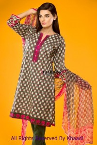 Khaadi Cambric Autumn Collection 2015 - Khaadi Eid Collection 2015