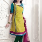 Yellow-Cotton-Jacquard-Churidar-Suit-SLMZN1266-u