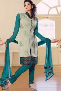 Churidar shalwar kameez - salwar kameez