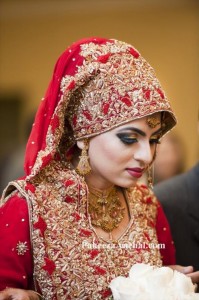 wedding hijab style