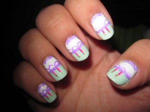 Nail Art Guide - Birthday Party Girly Nail Art