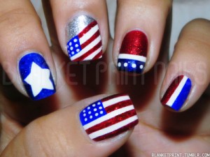 Funky Party Girly Nail Art - Nail Art Guide