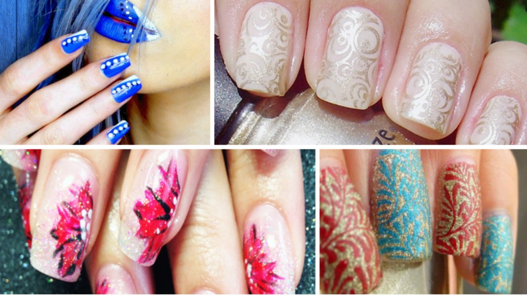 Girly Nail Art Guide An overview of major three Nail Art Designs