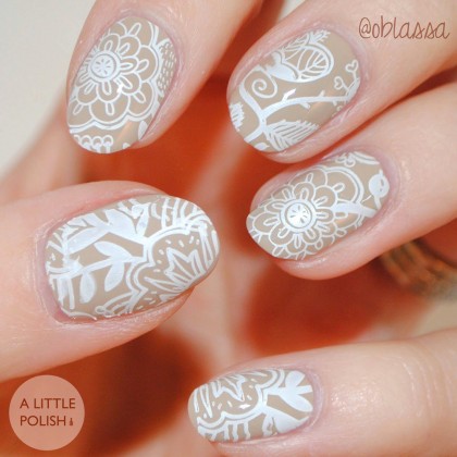 Nail art gudie - Wedding party Girly Nail Art