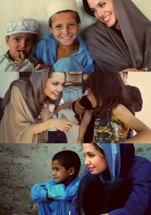 angelina jolie wearing shalwar kameez - salwar kameez with childerns