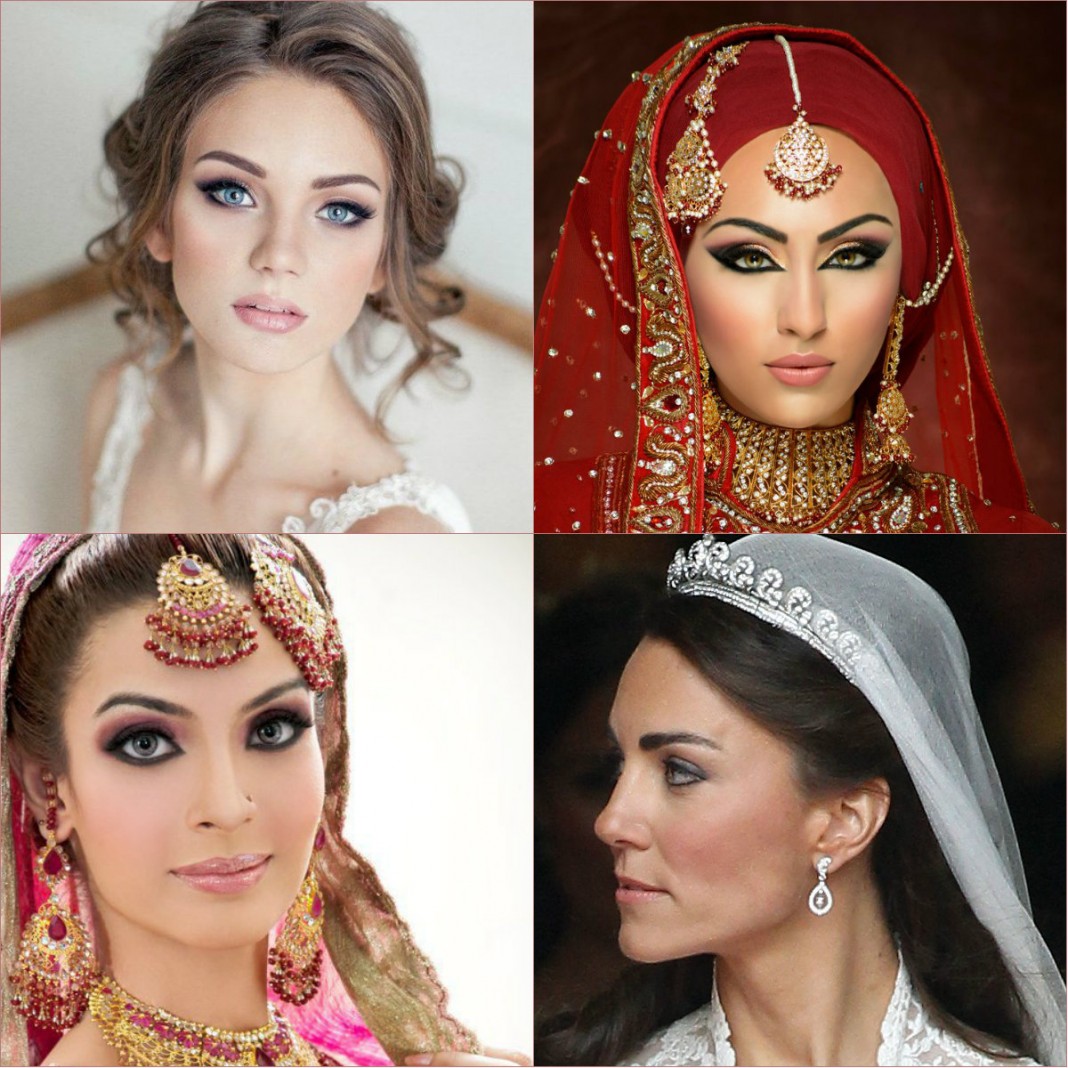 bridal makeup - eastern bridal makeup tip - western bridal makeup tip