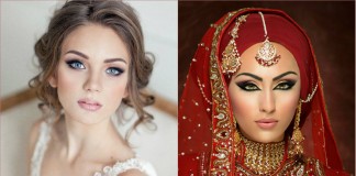 bridal makeup - eastern bridal makeup tip - western bridal makeup tip