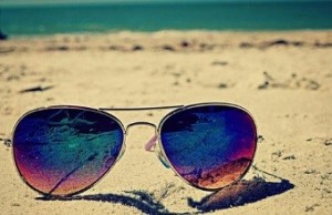 colored glasses