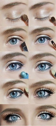 How to Make Blue Eyes Pop