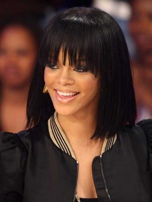 Bob and bangs