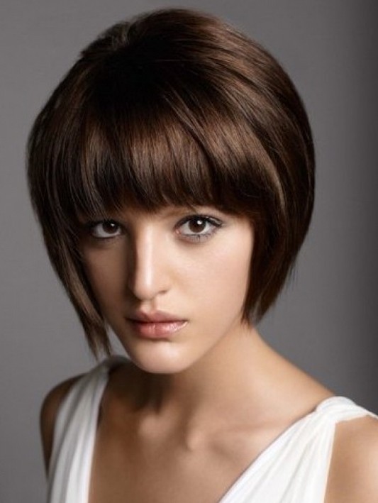 Stacked Bob Haircut Short Hairstyles For Cute Girls