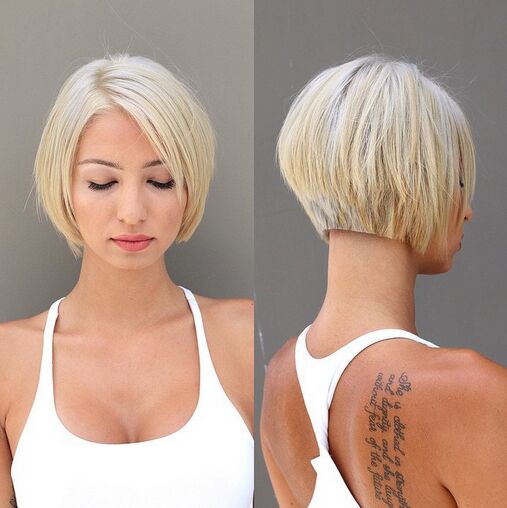 Stacked Bob Haircut Short Hairstyles For Hot Ladies Fashion Ki