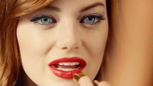 red lipstick emma