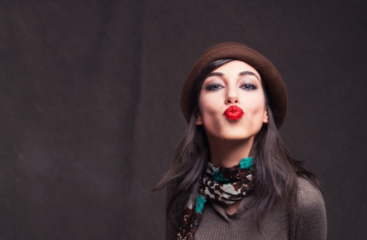 red lips wow