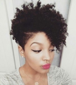 natural haircut style for black women