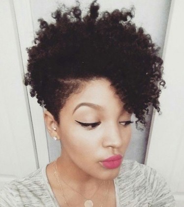 natural haircut style for black women