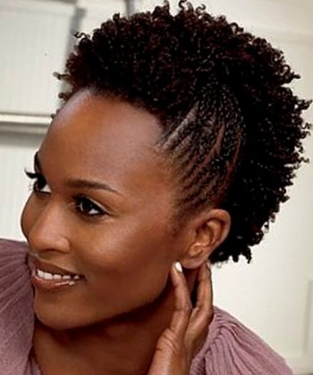 natural haircut style for black women