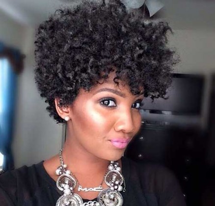 natural haircut style for black women