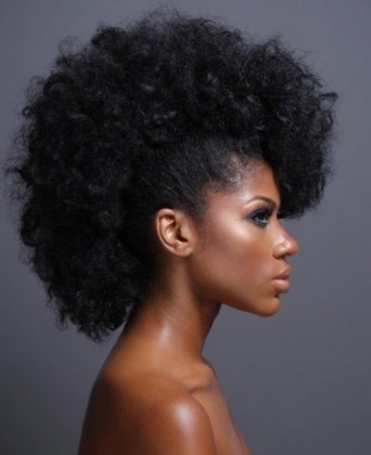 natural haircut style for black women