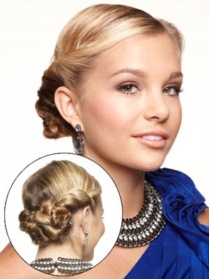 Smooth Twists - decent hairstyles for prom