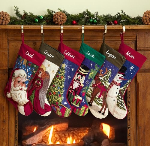 Monogrammed Stockings 1