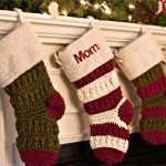 Monogrammed stockings christmas 1