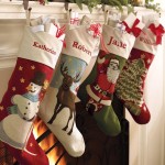 Monogrammed stockings christmas 2