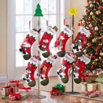 Monogrammed stockings christmas 6