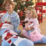 Monogrammed stockings for kids  14