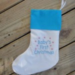 Monogrammed stockings for kids 2