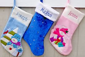Monogrammed stockings for kids 8