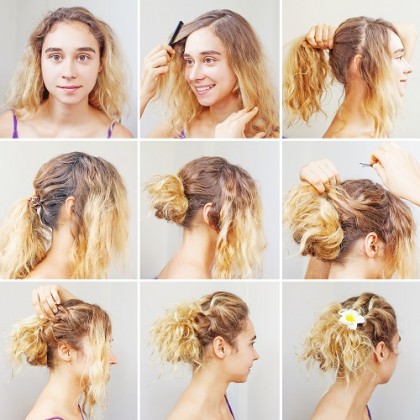 twist hairstyles for wedding day