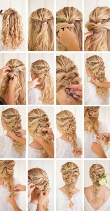 twist hairstyles for wedding day12342343